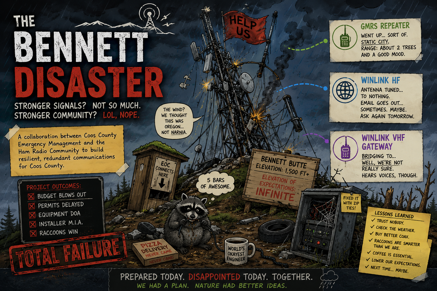 The Bennett Project (episode 2) – We’ll, we tried.