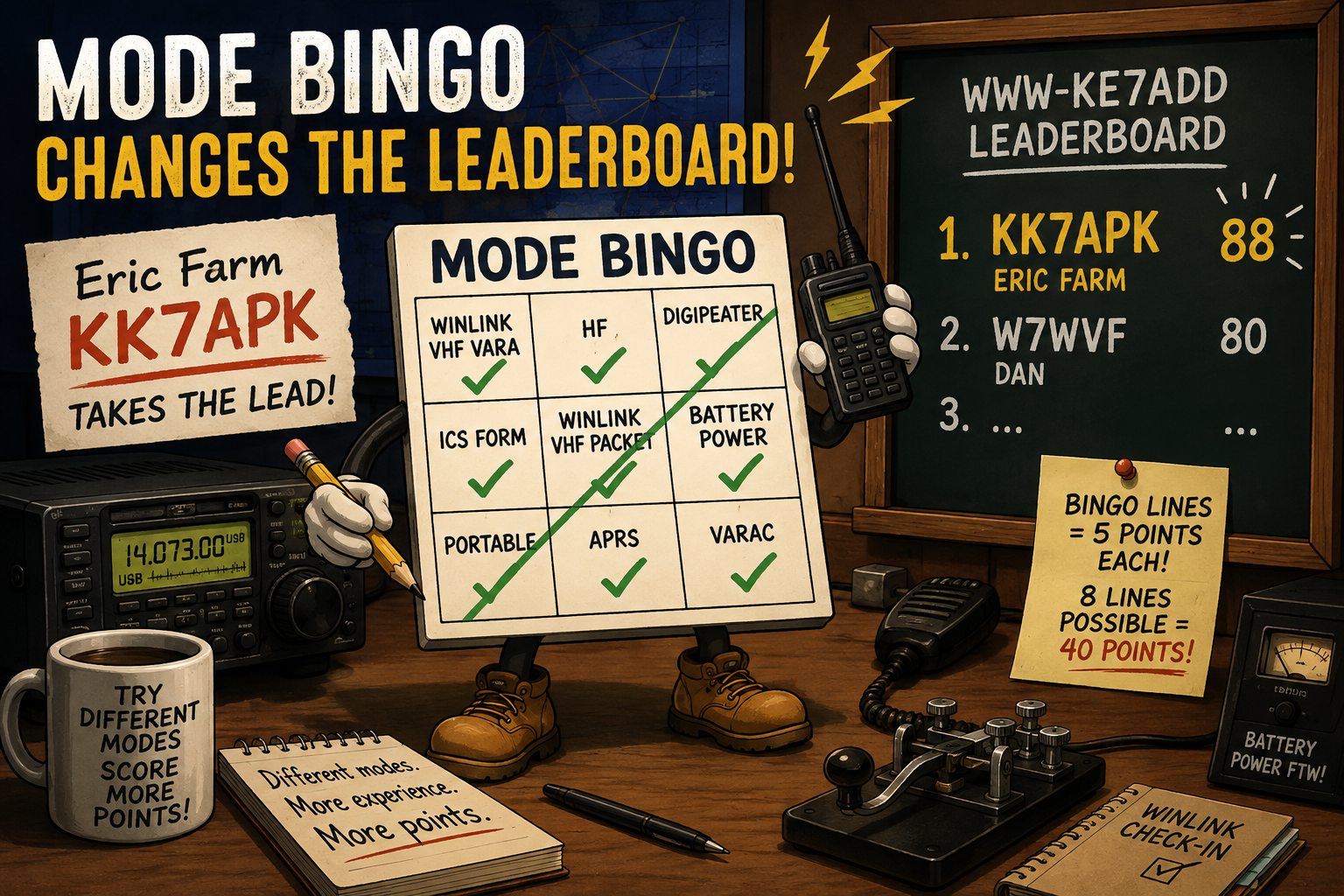 MODE BINGO CHANGES THE LEADERBOARD!